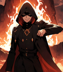 Mercador de fogo, personagem