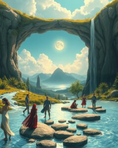 Mundo de flow, terra Mágica, Terra dos Sonhos, Magia